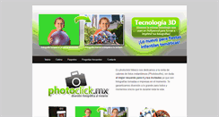 Desktop Screenshot of photoclick.mx